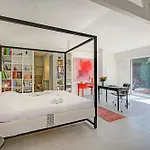 Artful Loft Retreat - Terrace, Parking - Happy Rentals * Juan-les-Pins